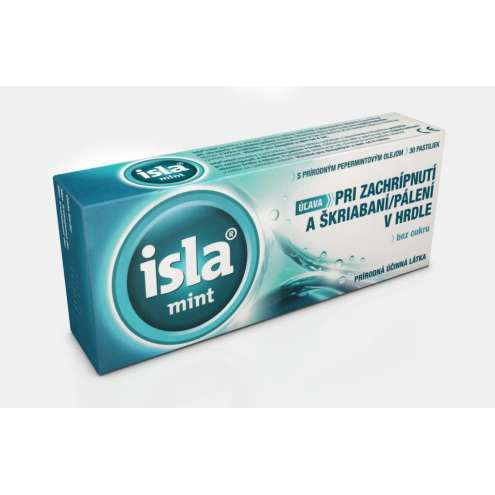 ISLA Mint tbl.30 bylinné pastilky